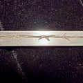 Barbwire 6mm x 1.5mm 925 Engraved Sterling Silver Rectangle Stock