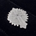 925 Sterling Silver Engraved Cross