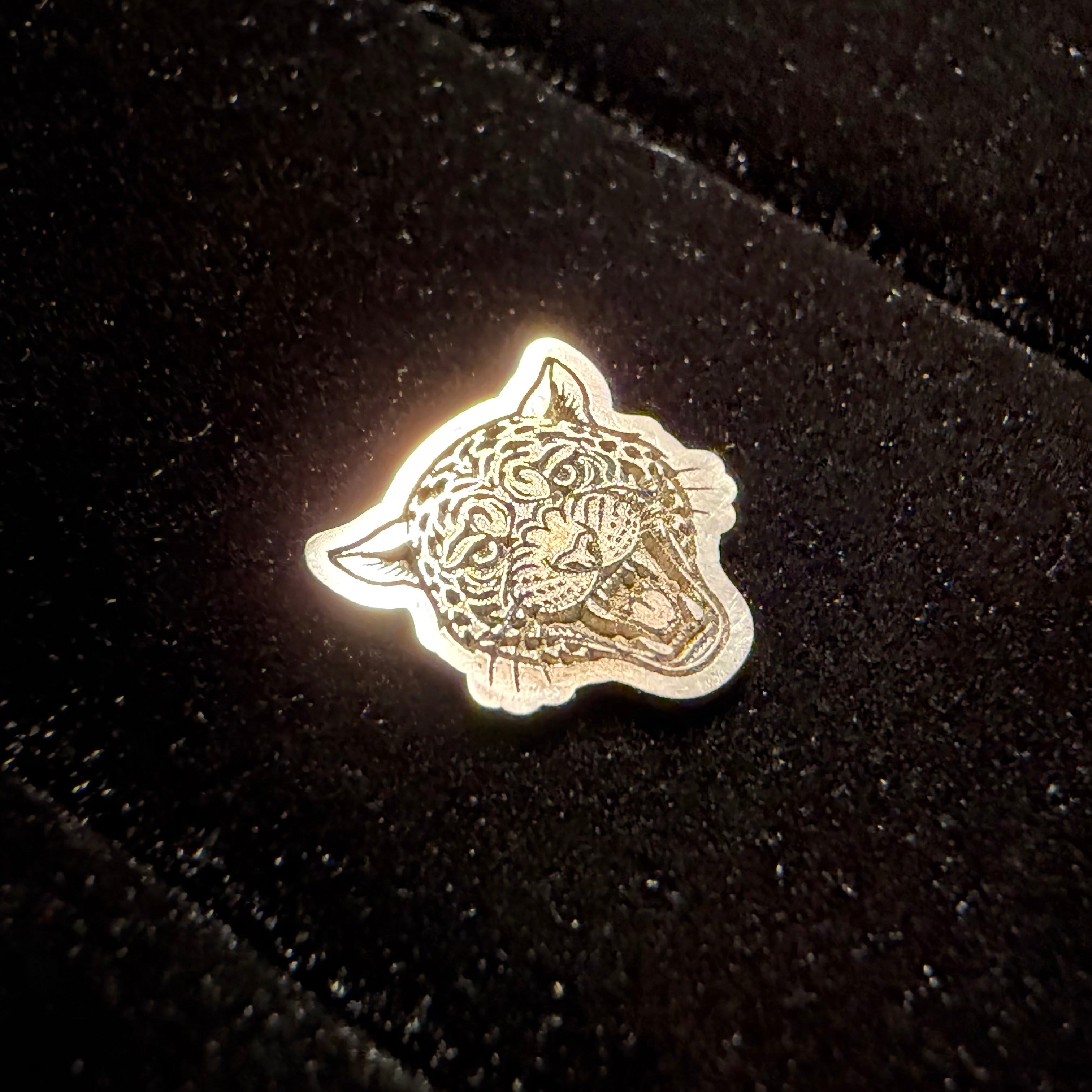 925 Sterling Silver Jaguar Blank